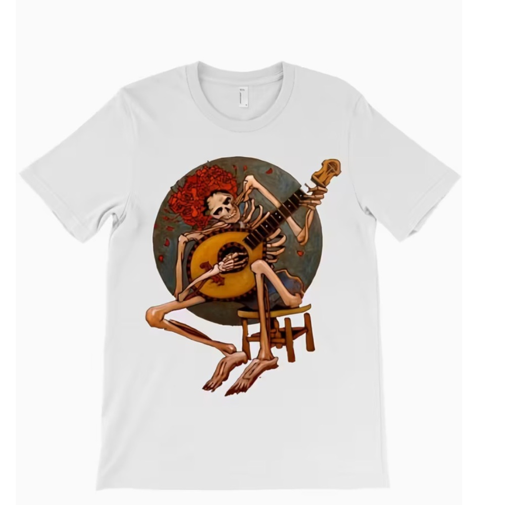 SALE Skeleton Garcia Art T-Shirt